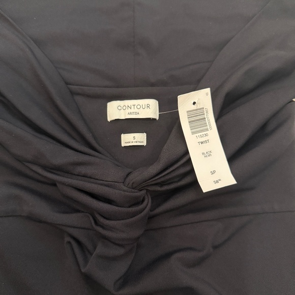 Aritzia Contour Twist Off-shoulder Top, S, Black, NWT - Picture 6 of 6